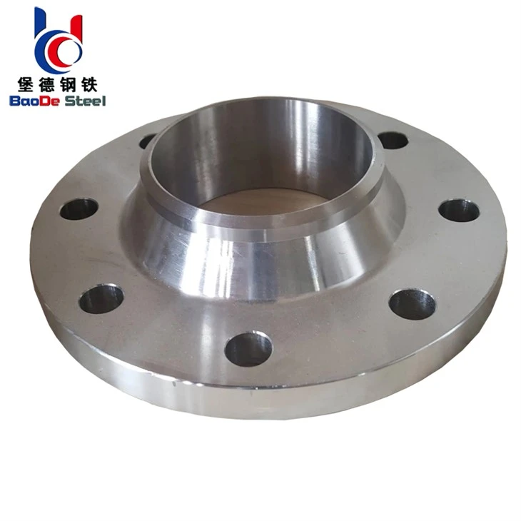 ASTM A105N Carbon Steel Weld Neck RF Pipe Fittings Flange